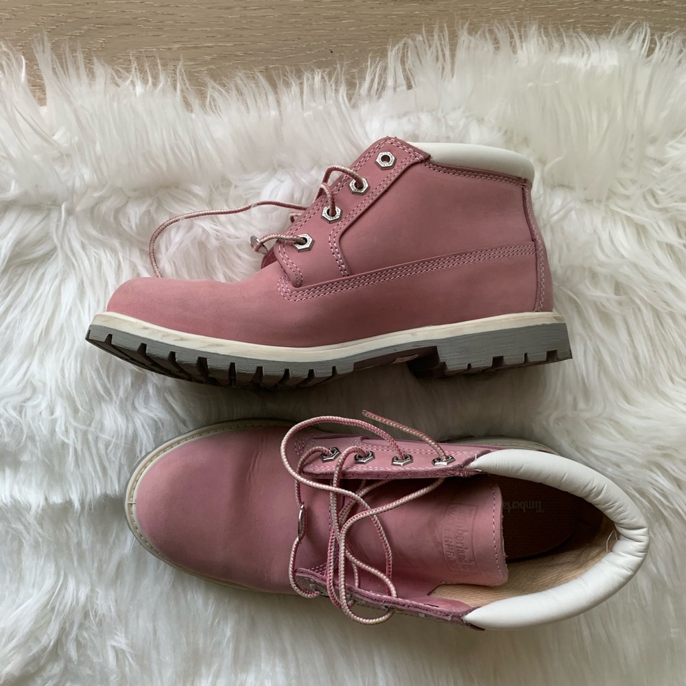 Timberland Classic Nellie Lace-up Pink Boot